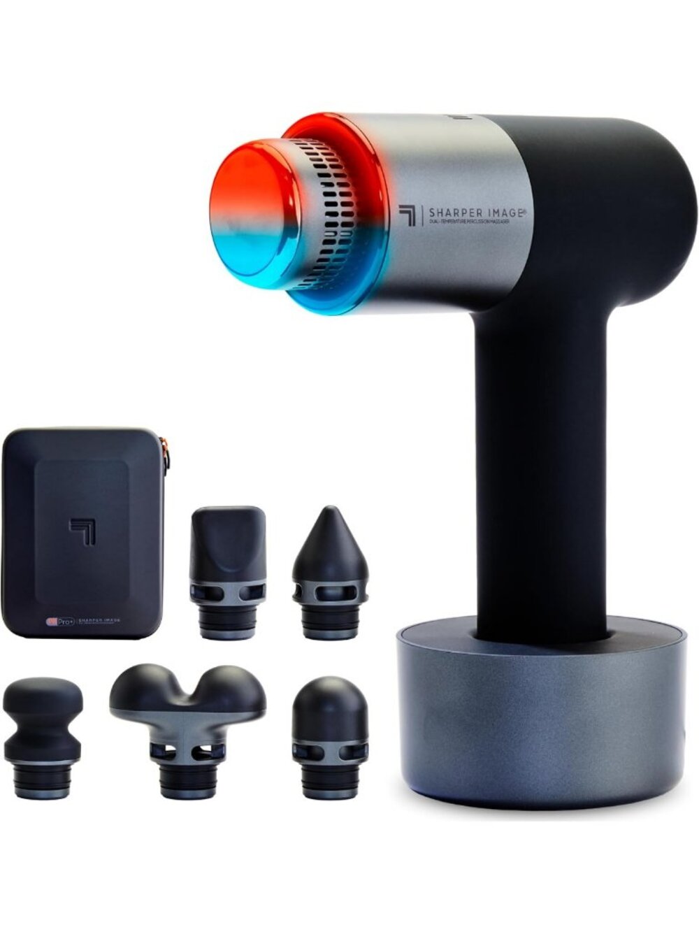 Powerboost Pro+ Heat & Cold Therapy Deep Tissue Massage Gun for Pain Relief